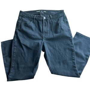 Old Navy High Rise Wow Straight Black Classic Jeans Women’s Size 12 Short